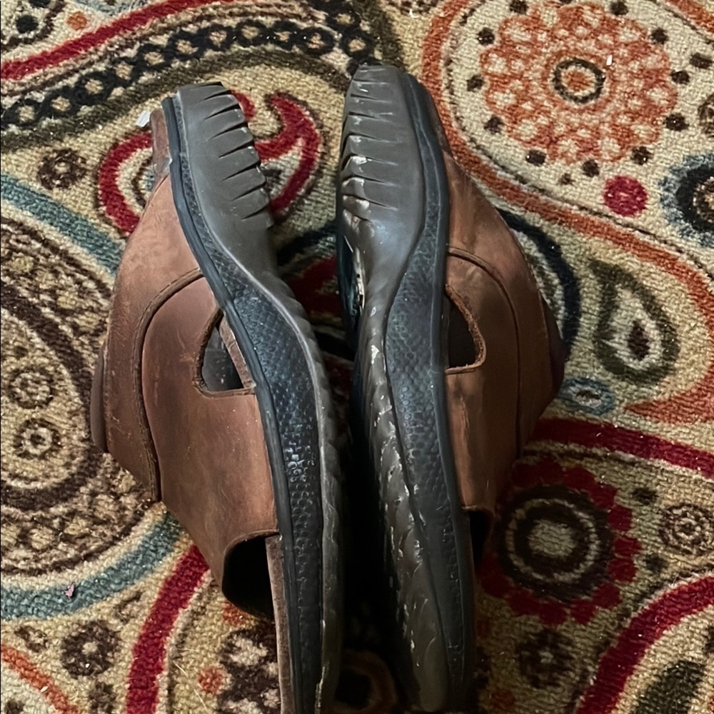 Bass Leather Slide Sandals - Picture 2 of 4
